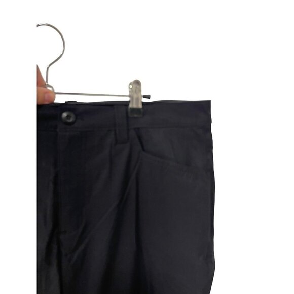 Eddie Bauer Men’s Fleece Lined Black 2-Way Stretch Tech Pant Sz 34x30 - Picture 4 of 11